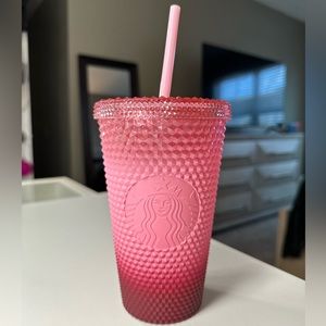 Pink Ombré Starbucks Cup